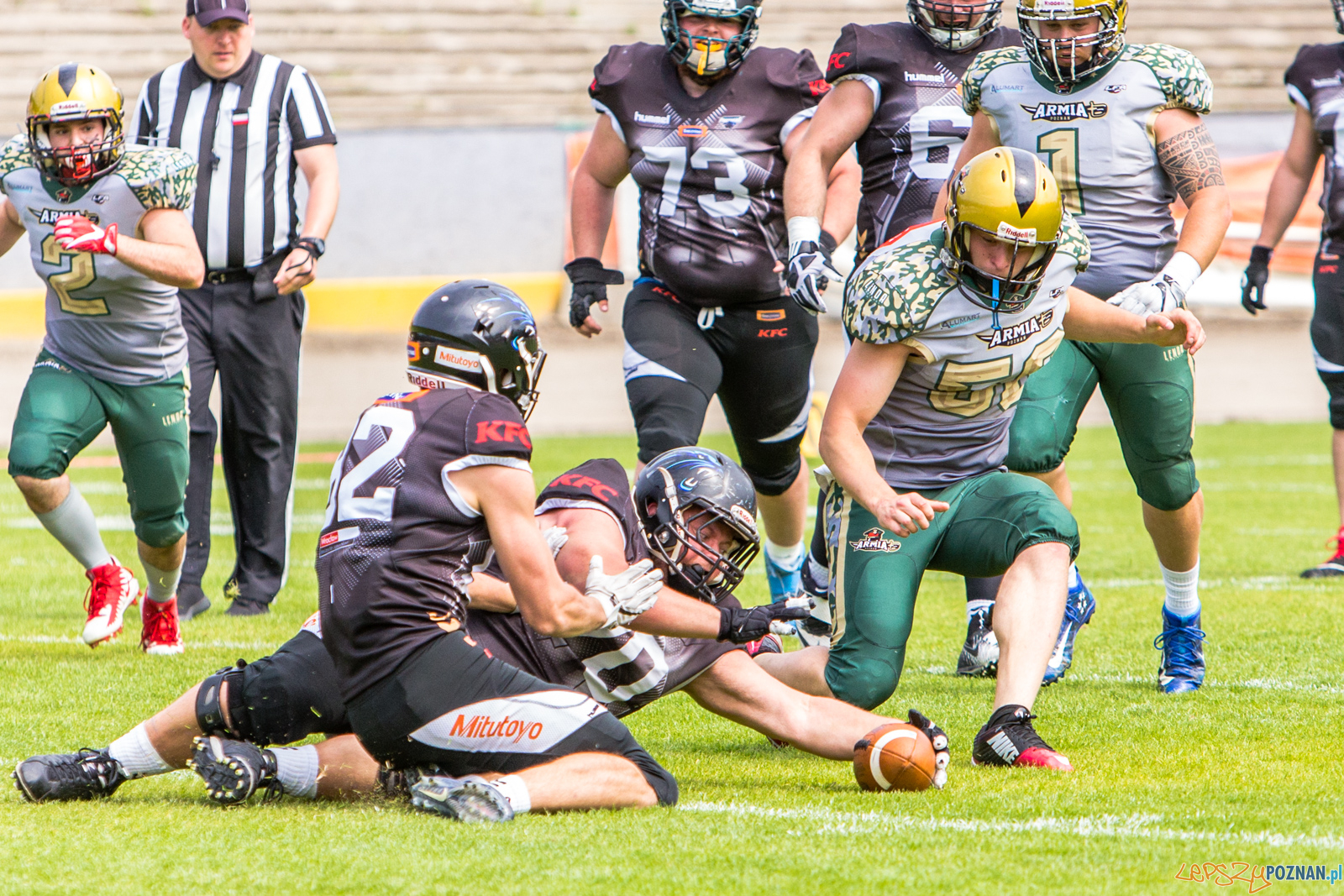 Armia Poznań - Wrocław Panthers 14:42 - Poznań 2.06.2019 r. Foto: LepszyPOZNAN.pl / Paweł Rychter Armia Poznań - Wrocław Panthers 14:42 - Poznań 2.06.2019 r. Foto: LepszyPOZNAN.pl / Paweł Rychter