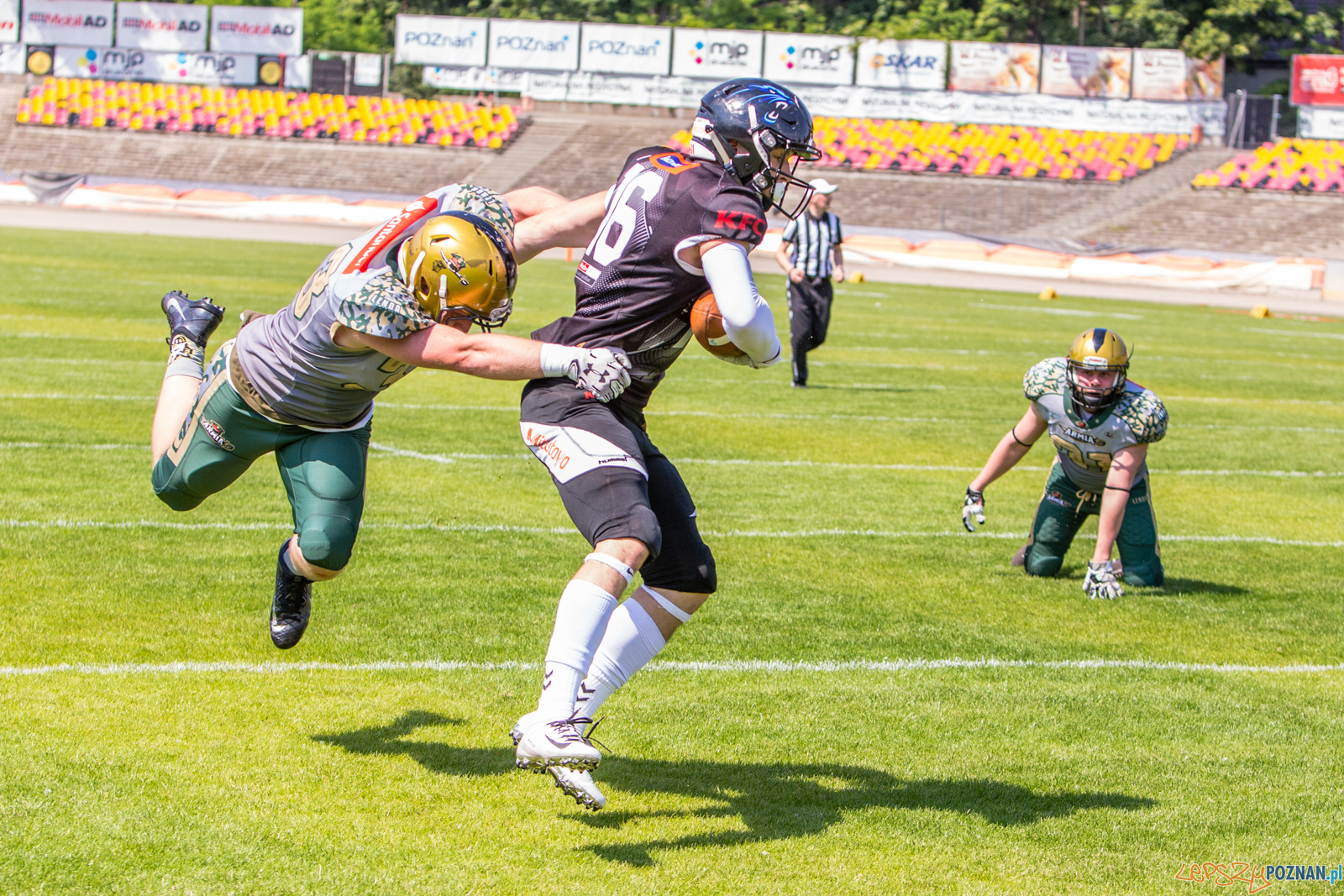 Armia Poznań - Wrocław Panthers 14:42 - Poznań 2.06.2019 r. Foto: LepszyPOZNAN.pl / Paweł Rychter Armia Poznań - Wrocław Panthers 14:42 - Poznań 2.06.2019 r. Foto: LepszyPOZNAN.pl / Paweł Rychter