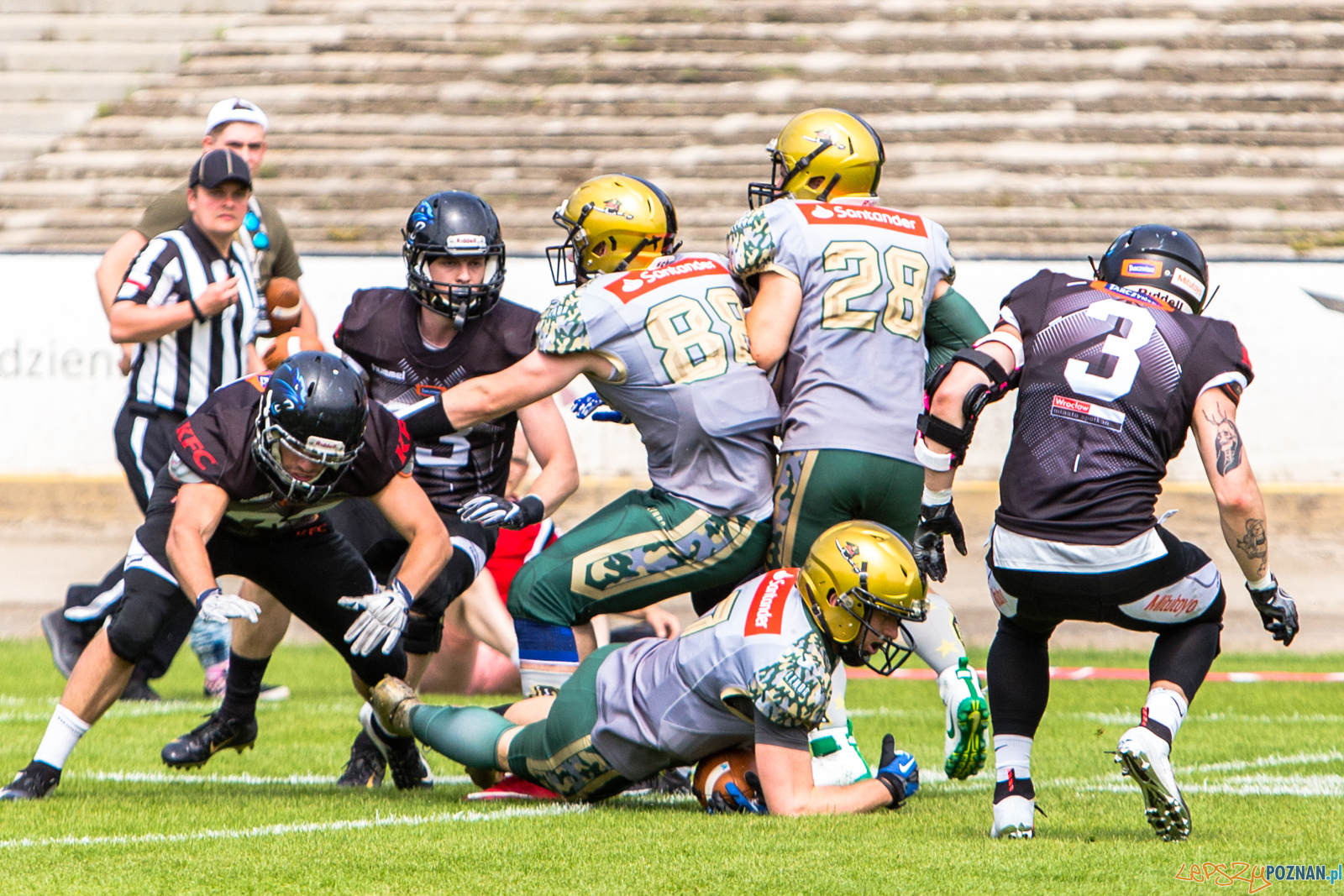 Armia Poznań - Wrocław Panthers 14:42 - Poznań 2.06.2019 r. Foto: LepszyPOZNAN.pl / Paweł Rychter Armia Poznań - Wrocław Panthers 14:42 - Poznań 2.06.2019 r. Foto: LepszyPOZNAN.pl / Paweł Rychter