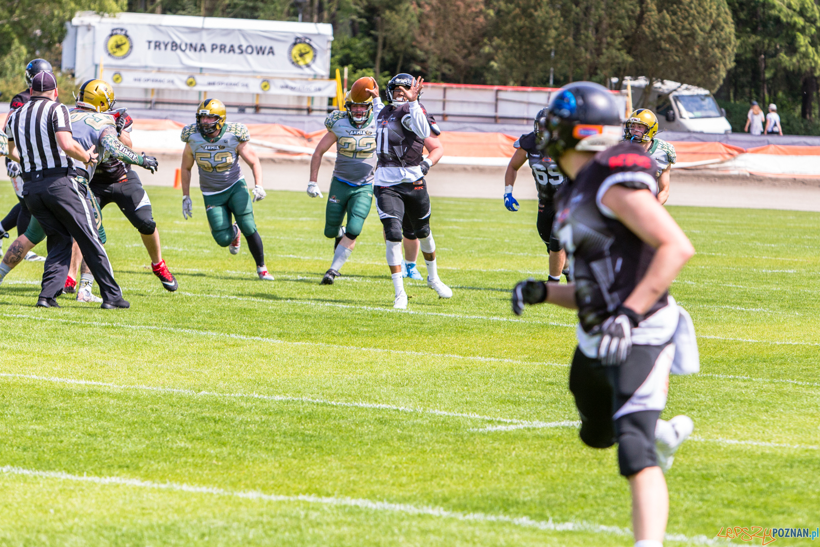 Armia Poznań - Wrocław Panthers 14:42 - Poznań 2.06.2019 r. Foto: LepszyPOZNAN.pl / Paweł Rychter Armia Poznań - Wrocław Panthers 14:42 - Poznań 2.06.2019 r. Foto: LepszyPOZNAN.pl / Paweł Rychter