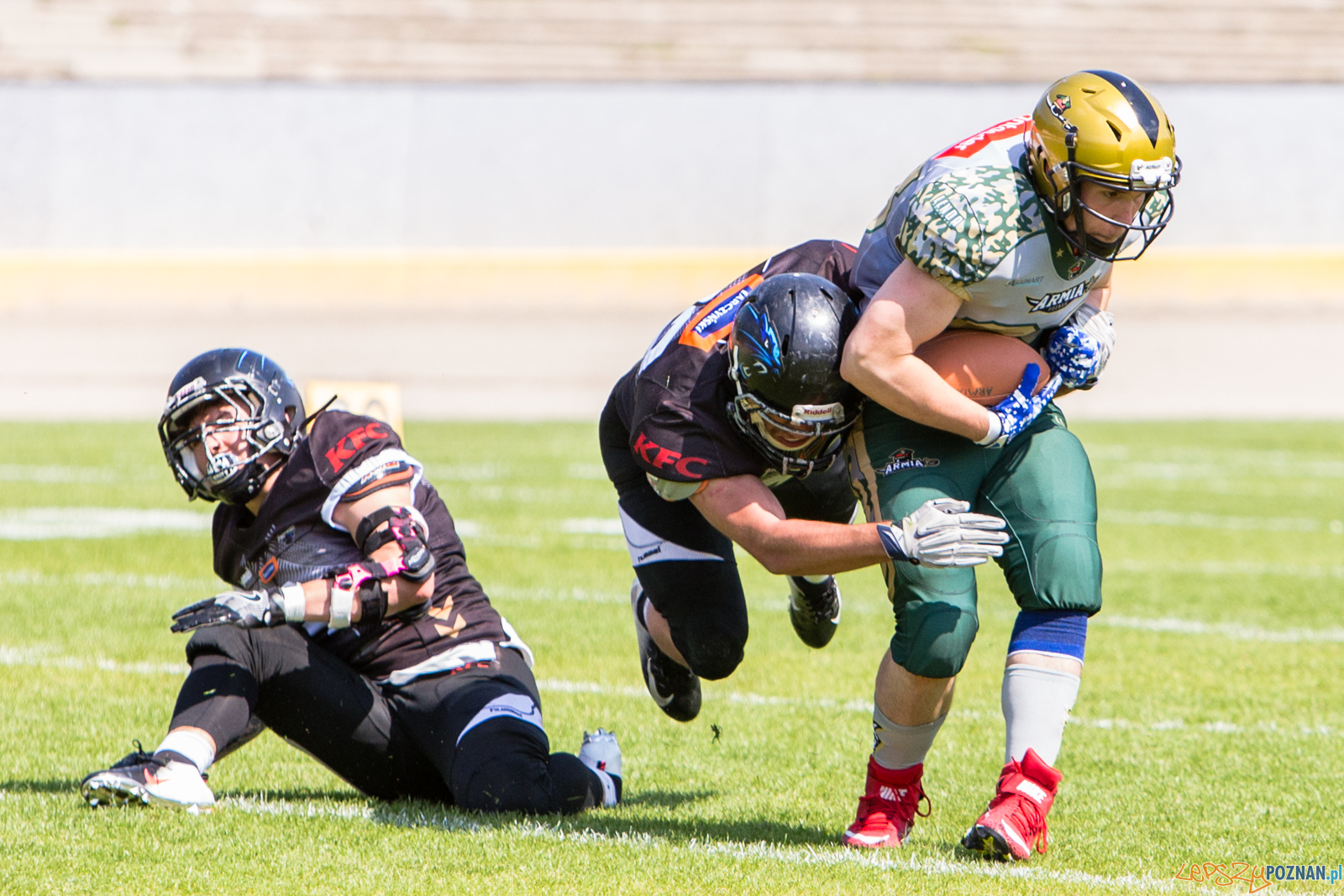 Armia Poznań - Wrocław Panthers 14:42 - Poznań 2.06.2019 r. Foto: LepszyPOZNAN.pl / Paweł Rychter Armia Poznań - Wrocław Panthers 14:42 - Poznań 2.06.2019 r. Foto: LepszyPOZNAN.pl / Paweł Rychter