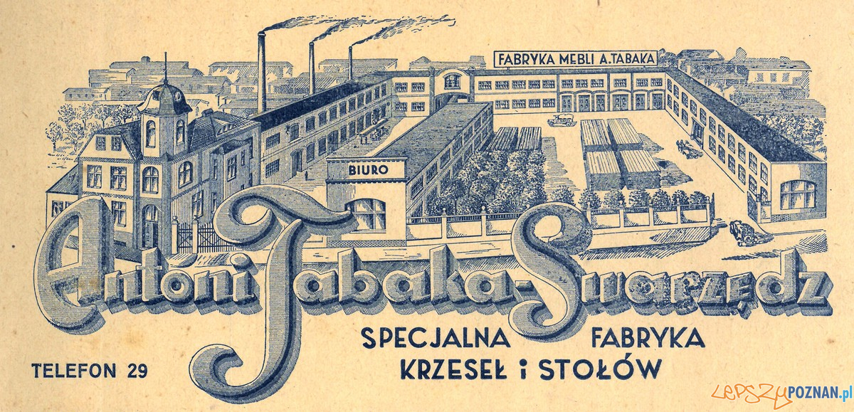 Rycina z katalogu fabryki Antoniego Tabaki (lata 30. XX w.)(fot. Archiwum Swarzйdzkiego Centrum Historii i Sztuki) Foto: materiały prasowe PLOT Rycina z katalogu fabryki Antoniego Tabaki (lata 30. XX w.)(fot. Archiwum Swarzйdzkiego Centrum Historii i Sztuki) Foto: materiały prasowe PLOT