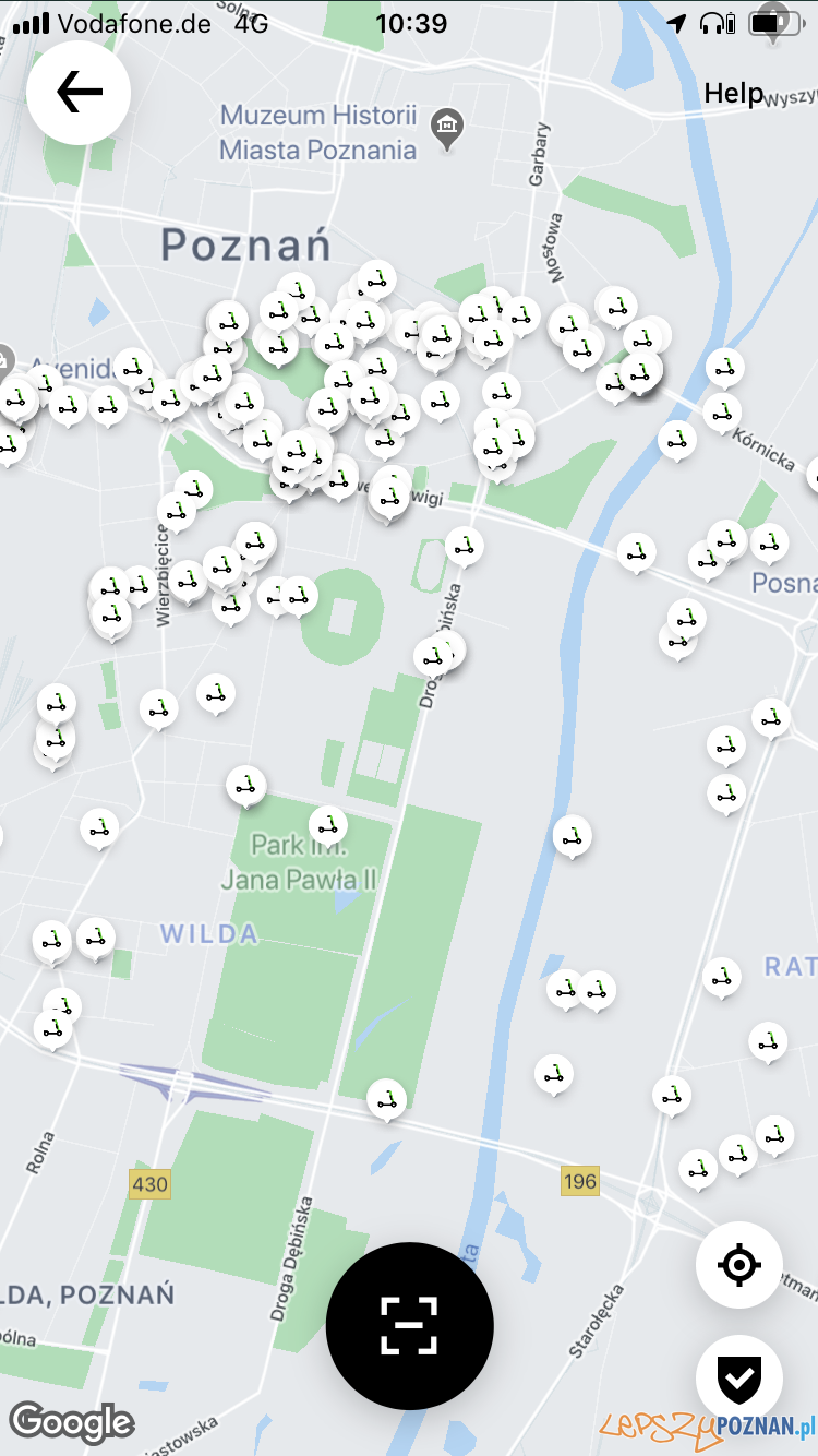 Hulajnoga Lime_Uber_Poznań Foto: Kris Krug / Uner / materiały prasowe Hulajnoga Lime_Uber_Poznań Foto: Kris Krug / Uner / materiały prasowe