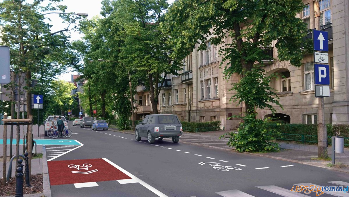 Wizualizacja zmian na ulicy Mickiewicza Foto: materiały prasowe / ZDM Wizualizacja zmian na ulicy Mickiewicza Foto: materiały prasowe / ZDM