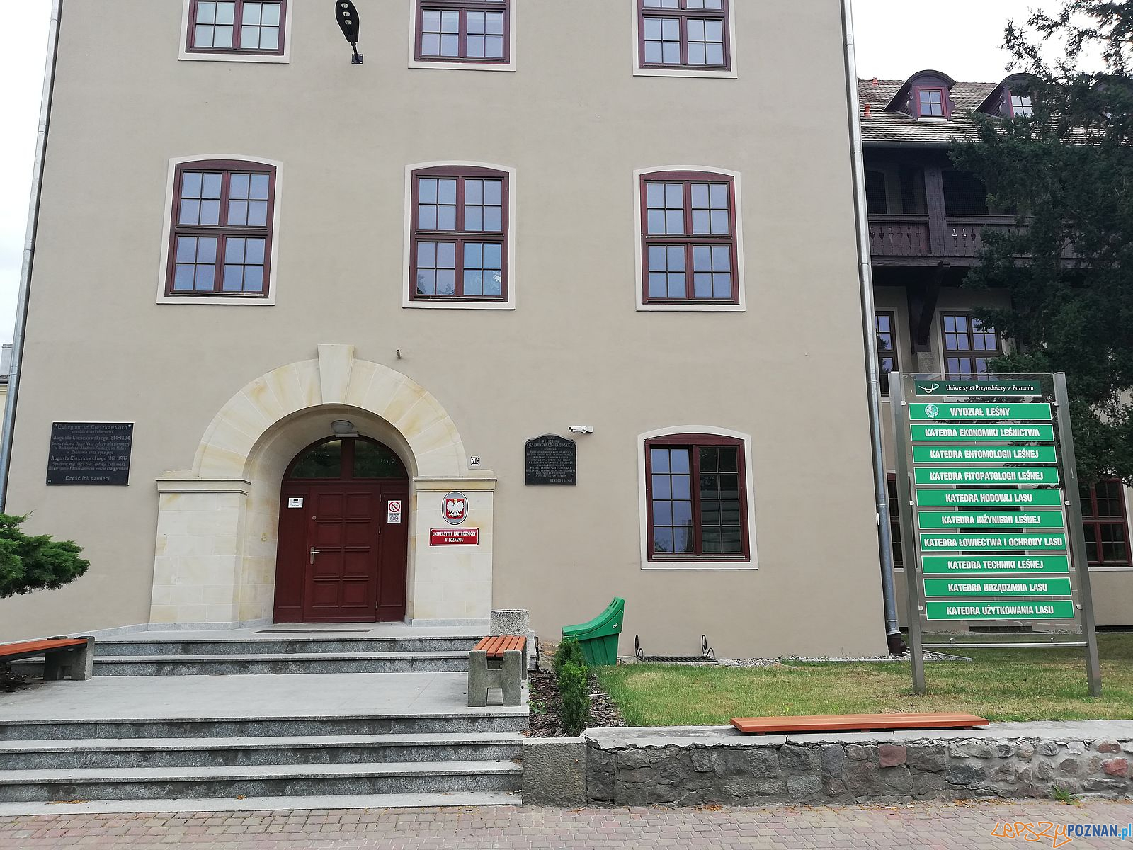 Collegium Cieszkowskich Uniwersytet Przyrodniczy Foto: Tomasz Dworek Collegium Cieszkowskich Uniwersytet Przyrodniczy Foto: Tomasz Dworek