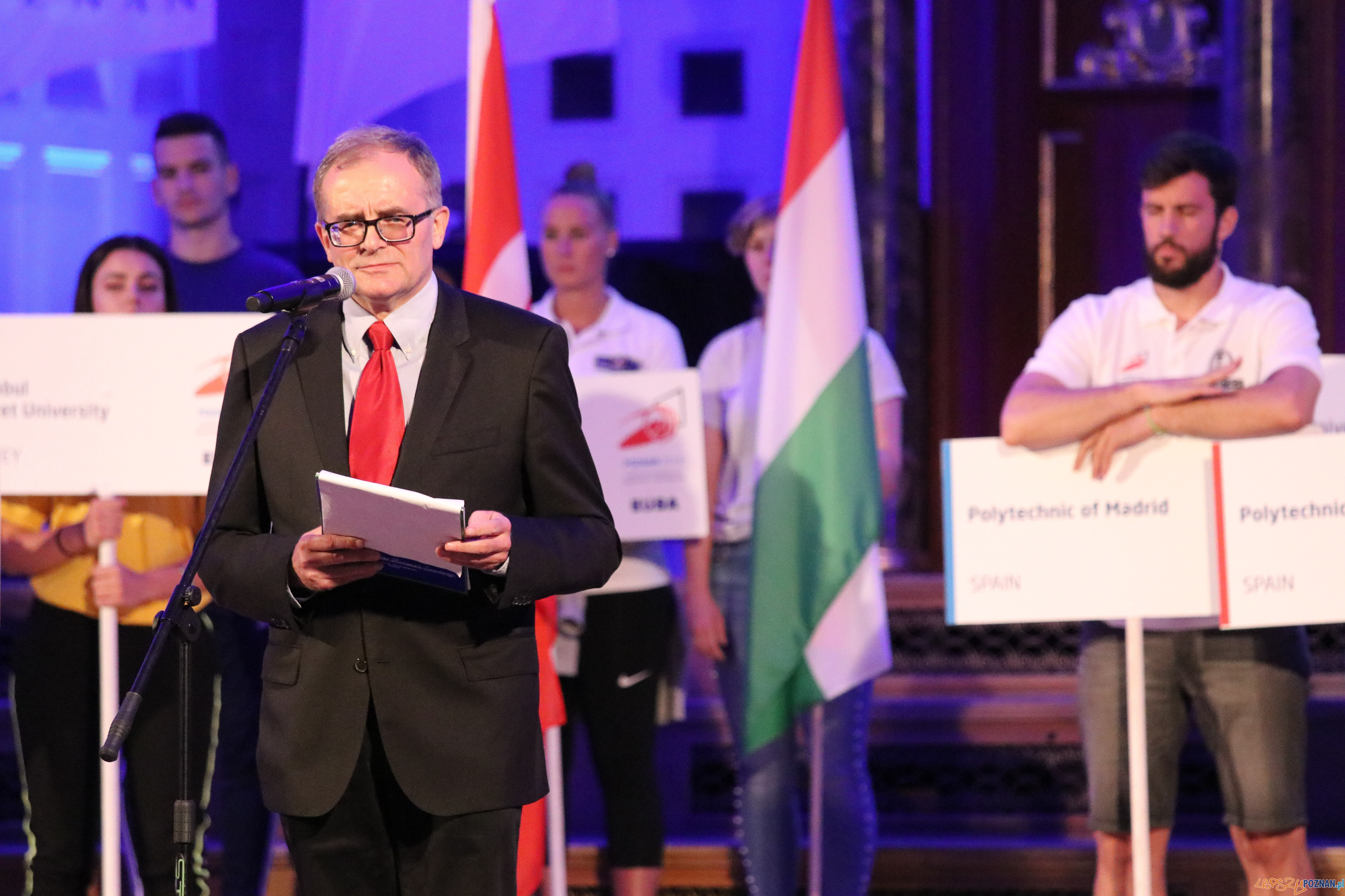 otwarcia Akademickich Mistrzostw Europy w koszykówce Foto: materiału prasowe / Dawid Szafraniak otwarcia Akademickich Mistrzostw Europy w koszykówce Foto: materiału prasowe / Dawid Szafraniak