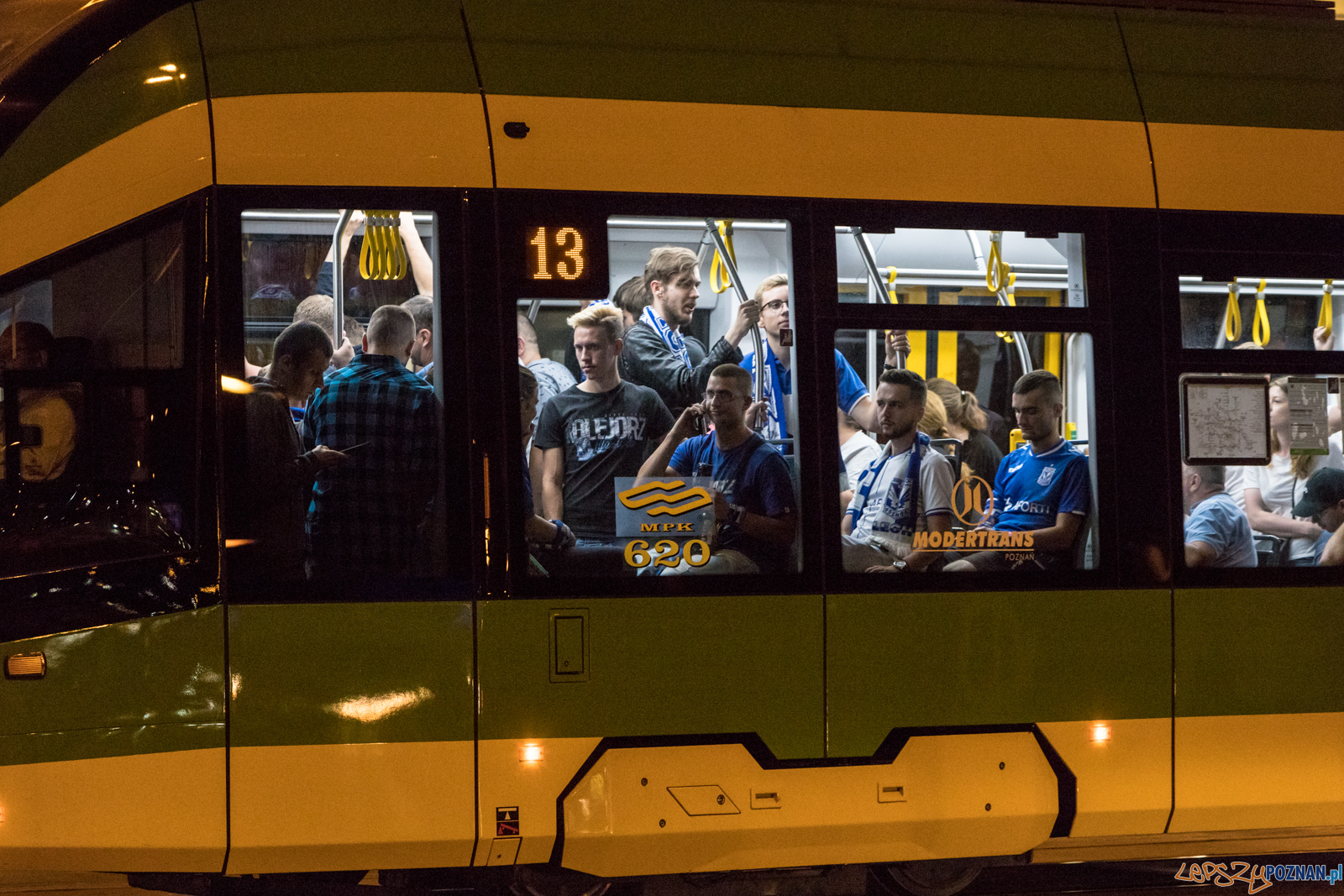 Dojazd na mecz Kolejorza  Foto: lepszyPOZNAN.pl/Piotr Rychter