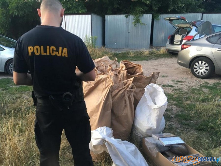 200 kg tytoniu bez akcyzy Foto: materiały prasowe / KMP 200 kg tytoniu bez akcyzy Foto: materiały prasowe / KMP