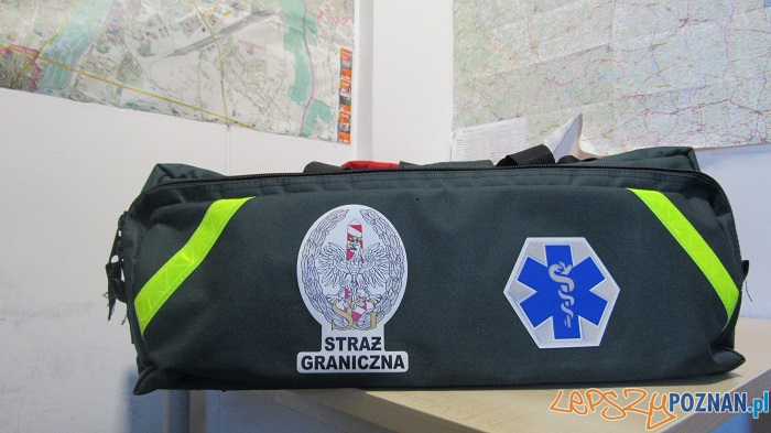 Torba medyczna Straży Granicznej Foto: materiały prasowe / SG Torba medyczna Straży Granicznej Foto: materiały prasowe / SG