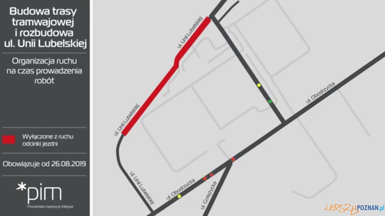 Przebudowa ulicy Unii Lubelskiej Foto: materiały prasowe Przebudowa ulicy Unii Lubelskiej Foto: materiały prasowe
