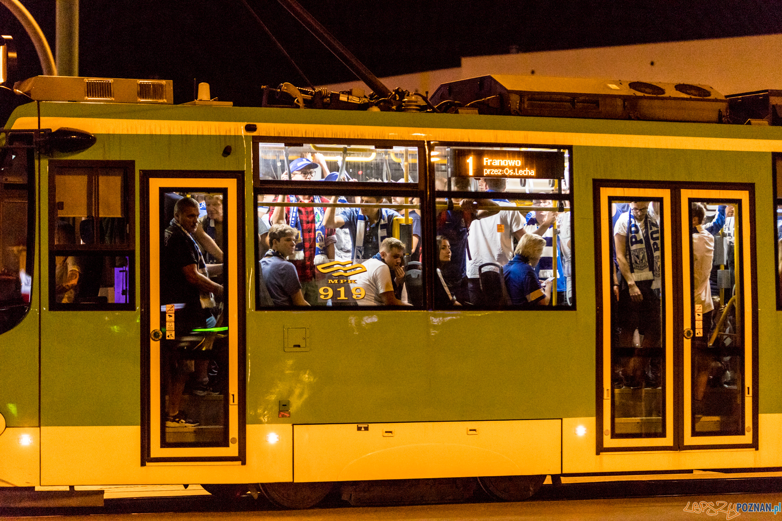 Dojazd na mecz Kolejorza Foto: lepszyPOZNAN.pl/Piotr Rychter Dojazd na mecz Kolejorza Foto: lepszyPOZNAN.pl/Piotr Rychter