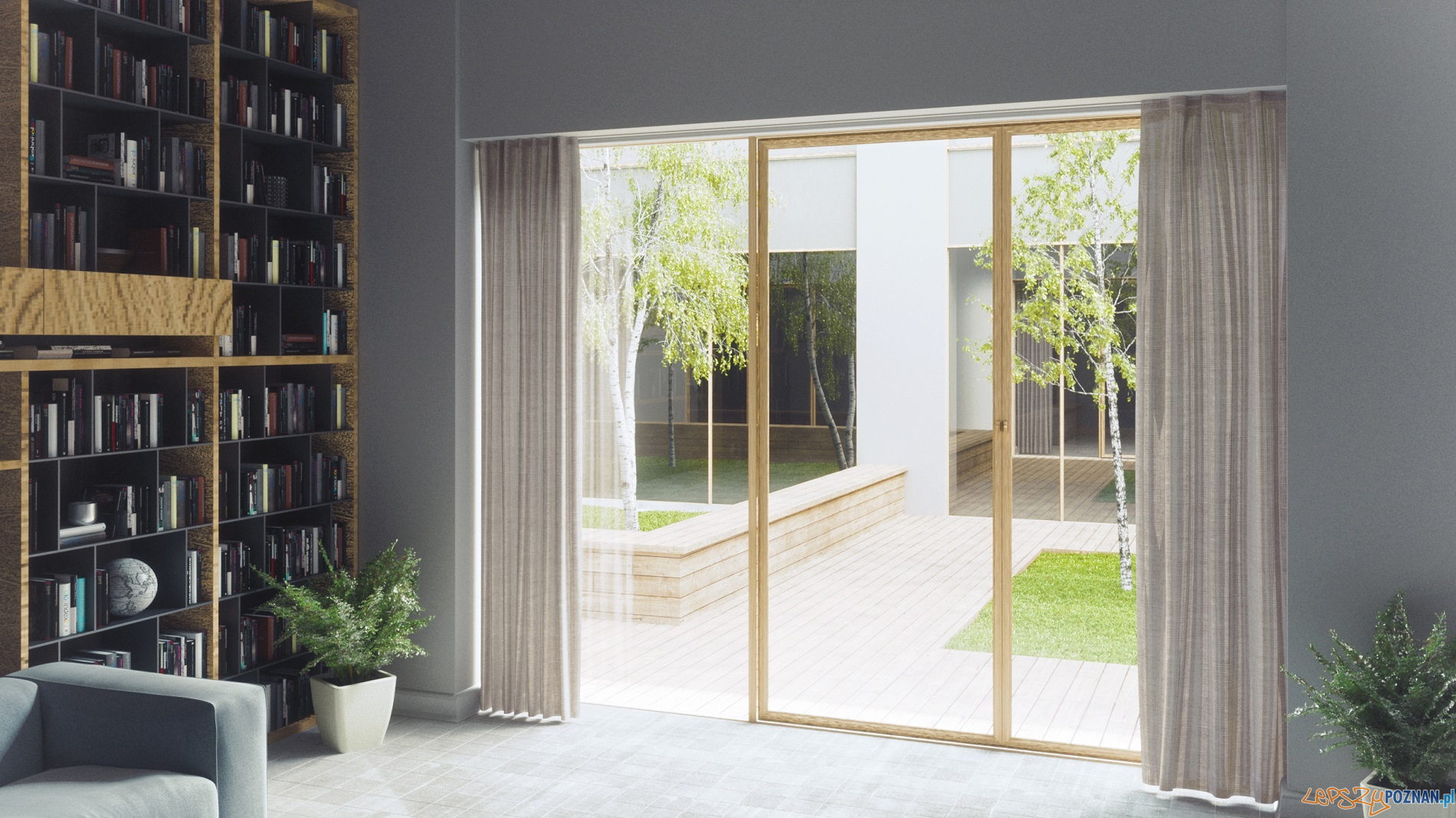 Projekt DPS-u na Strzeszynie Foto: materiały prasowe Projekt DPS-u na Strzeszynie Foto: materiały prasowe