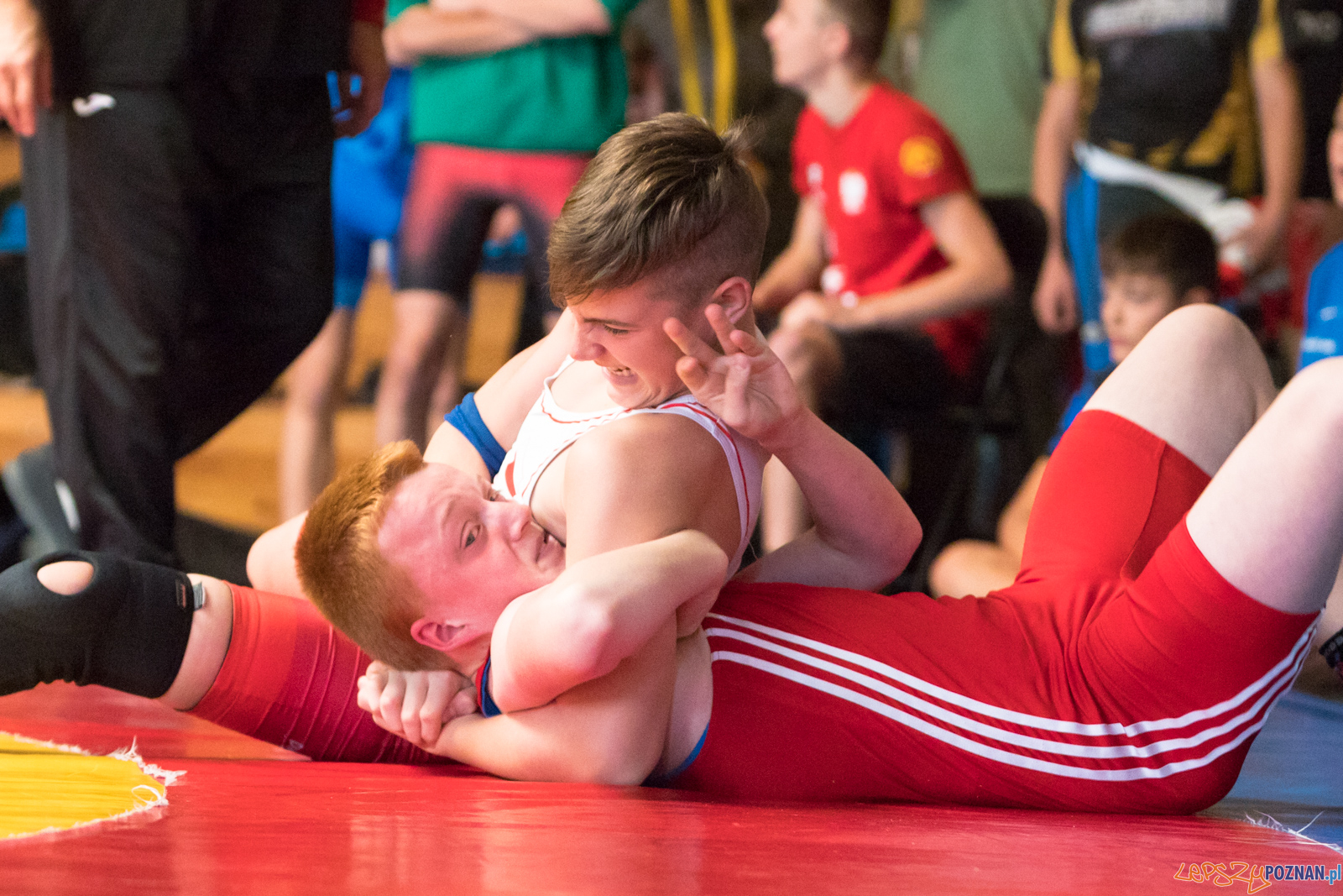 XIII Międzynarodowy Turniej Zapaśniczy
Memoriał Józefa Moczy Foto: lepszyPOZNAN.pl/Piotr Rychter XIII Międzynarodowy Turniej Zapaśniczy
Memoriał Józefa Moczy Foto: lepszyPOZNAN.pl/Piotr Rychter