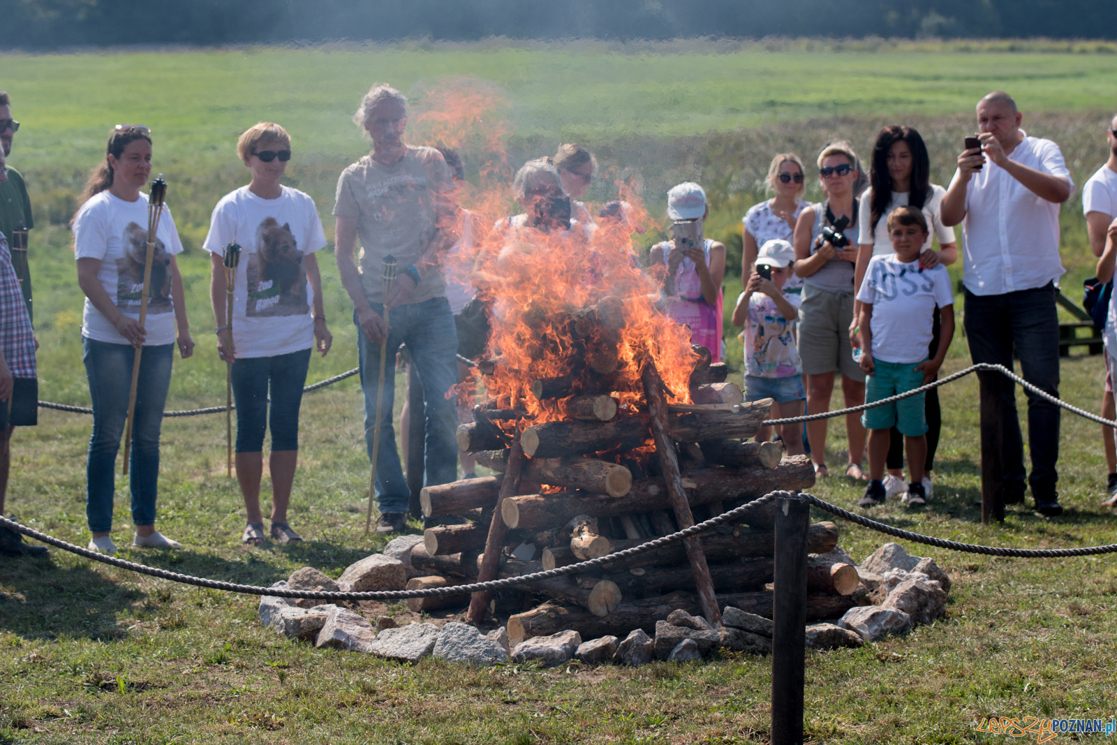 Spalenie kła słonia Ninio Foto: lepszyPOZNAN.pl / Ewelina Jaśkowiak Spalenie kła słonia Ninio Foto: lepszyPOZNAN.pl / Ewelina Jaśkowiak