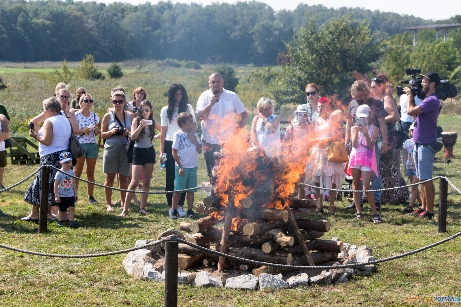 Spalenie kła Ninio Foto: lepszyPOZNAN.pl/Piotr Rychter Spalenie kła Ninio Foto: lepszyPOZNAN.pl/Piotr Rychter