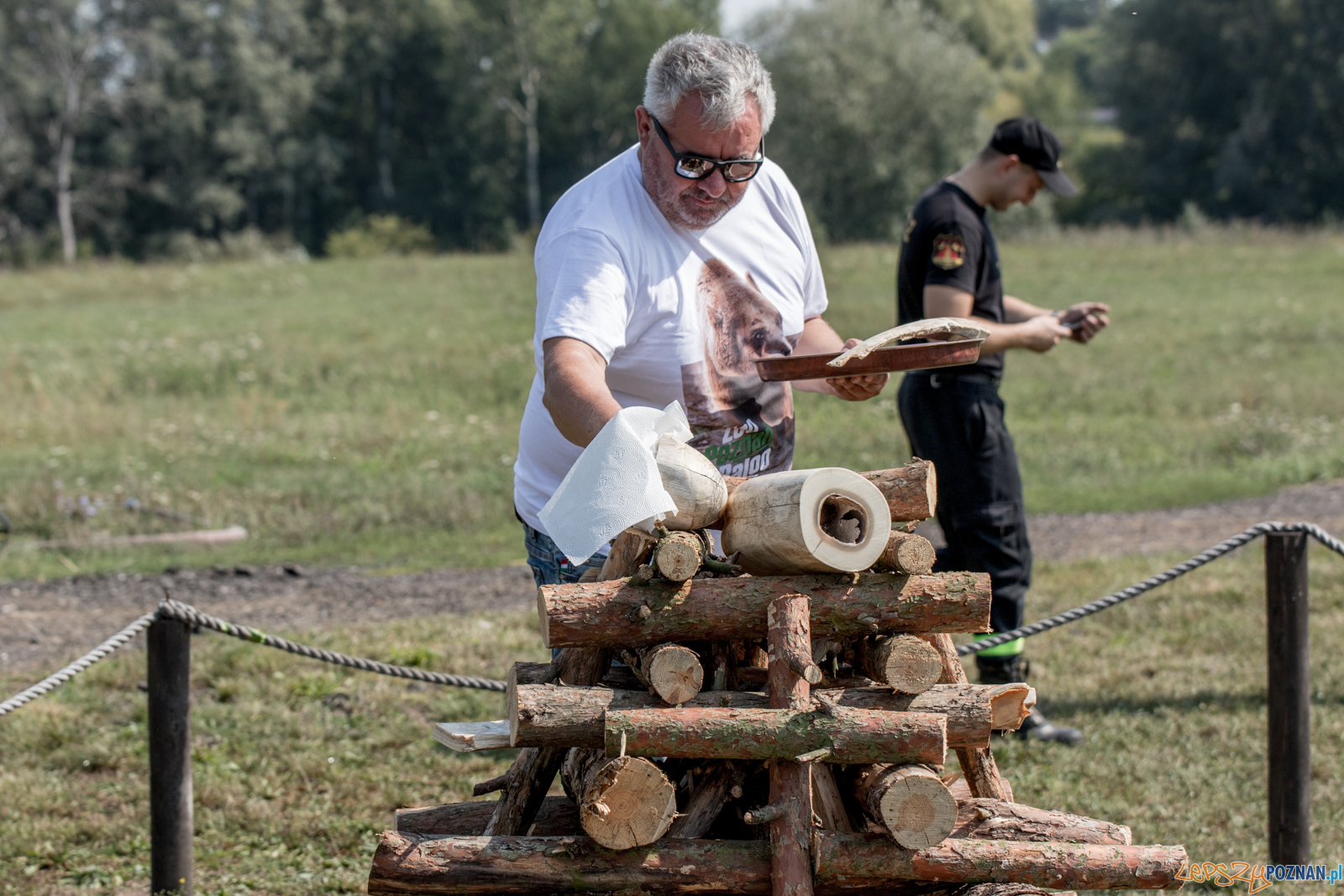 Spalenie kła słonia Ninio Foto: lepszyPOZNAN.pl / Ewelina Jaśkowiak Spalenie kła słonia Ninio Foto: lepszyPOZNAN.pl / Ewelina Jaśkowiak