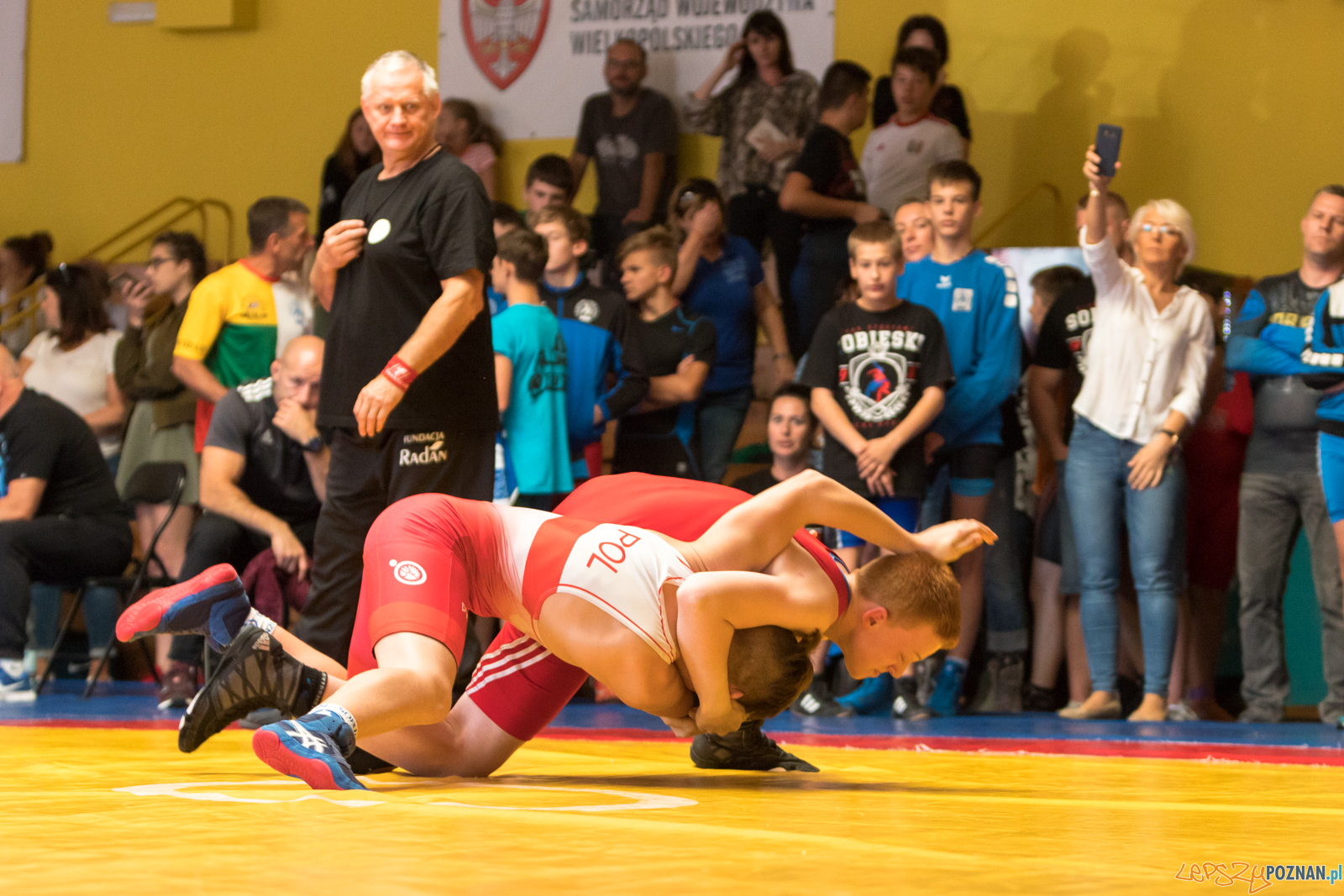 XIII Międzynarodowy Turniej Zapaśniczy
Memoriał Józefa Moczy Foto: lepszyPOZNAN.pl/Piotr Rychter XIII Międzynarodowy Turniej Zapaśniczy
Memoriał Józefa Moczy Foto: lepszyPOZNAN.pl/Piotr Rychter