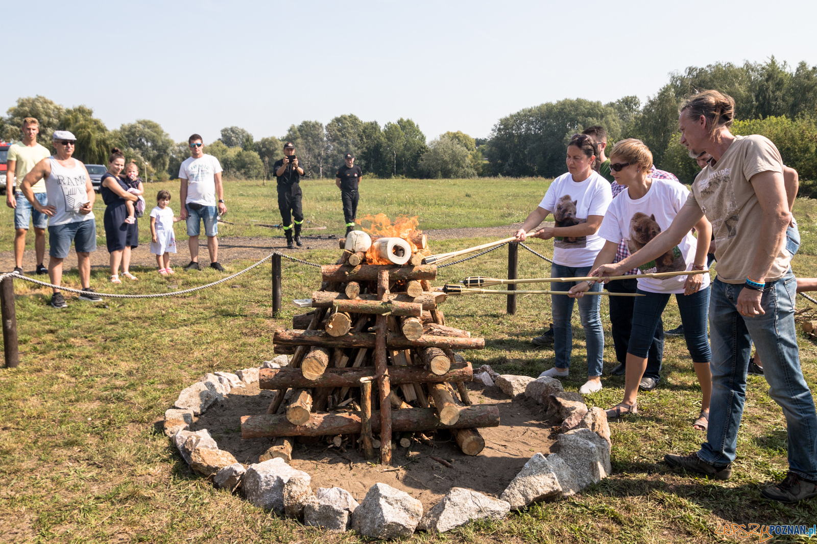 Spalenie kła Ninio Foto: lepszyPOZNAN.pl/Piotr Rychter Spalenie kła Ninio Foto: lepszyPOZNAN.pl/Piotr Rychter