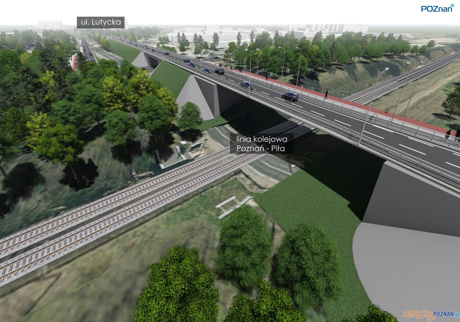 Przetarg na projekt wiaduktów przy ulicach Lutyckiej i Golęcińskiej Foto: materiały prasowe / PIM Przetarg na projekt wiaduktów przy ulicach Lutyckiej i Golęcińskiej Foto: materiały prasowe / PIM