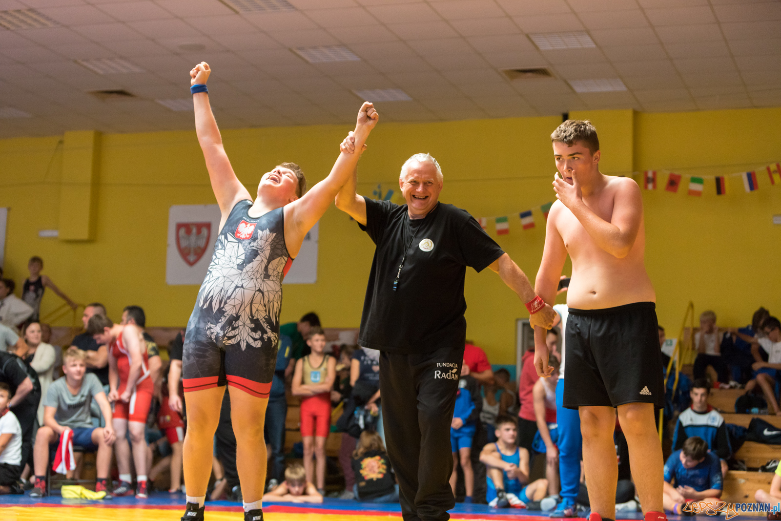 XIII Międzynarodowy Turniej Zapaśniczy
Memoriał Józefa Moczy Foto: lepszyPOZNAN.pl/Piotr Rychter XIII Międzynarodowy Turniej Zapaśniczy
Memoriał Józefa Moczy Foto: lepszyPOZNAN.pl/Piotr Rychter