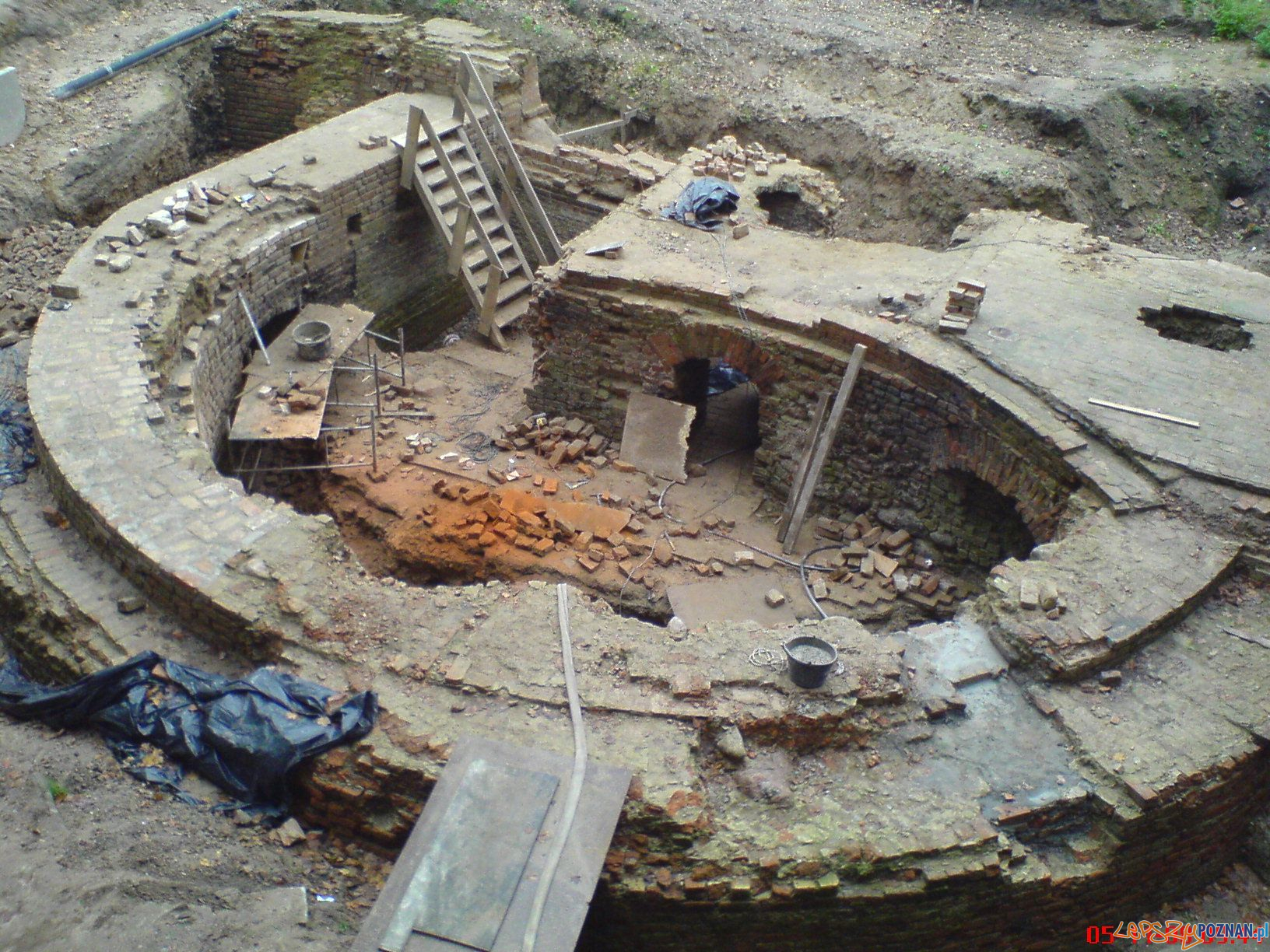 Baszta Armatnia na terenie dawnego szpitala przy Szkolnej Foto: Paweł F. Weiden Baszta Armatnia na terenie dawnego szpitala przy Szkolnej Foto: Paweł F. Weiden