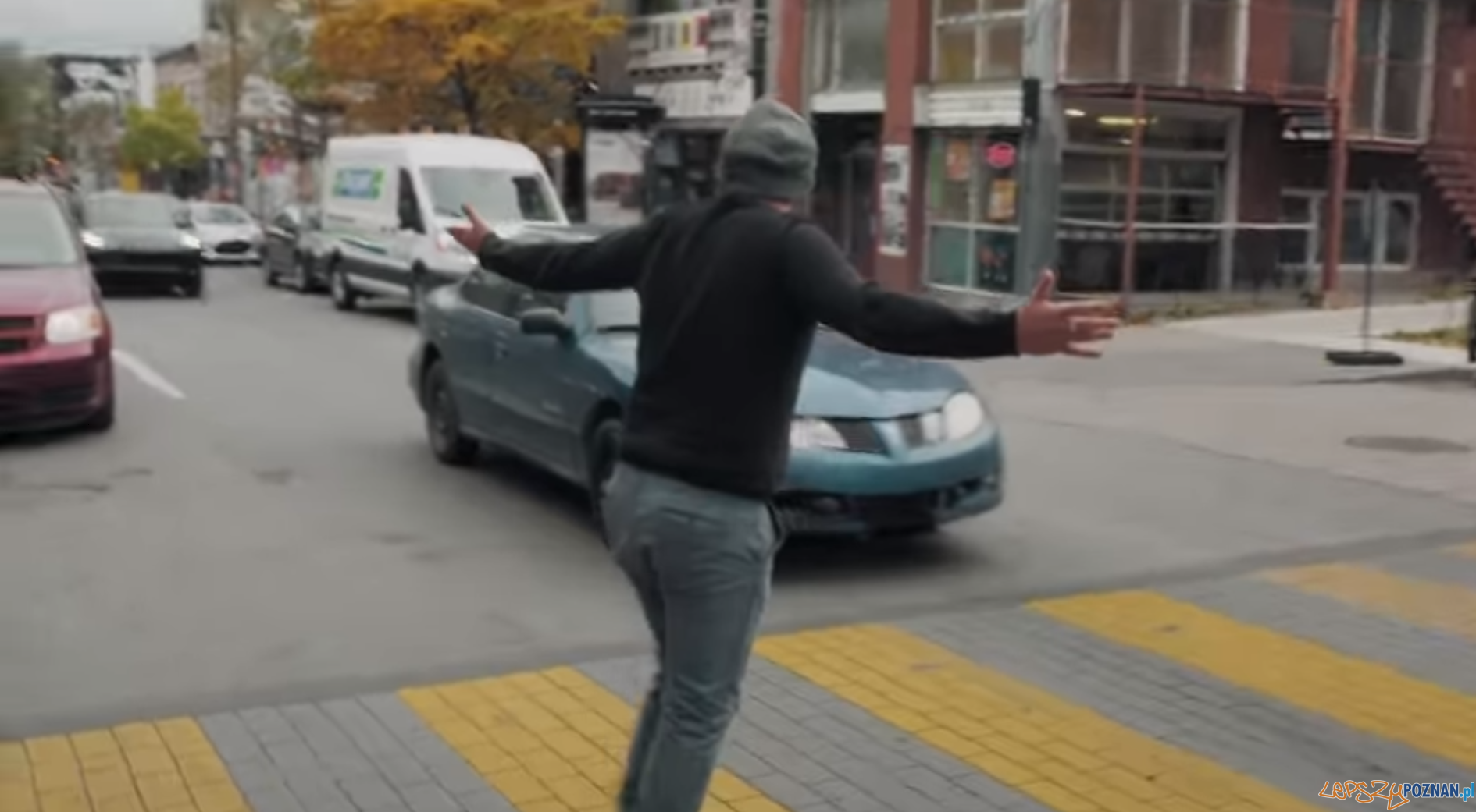 Kampania bezpieczne przejście Foto: SAAQ Kampania bezpieczne przejście Foto: SAAQ