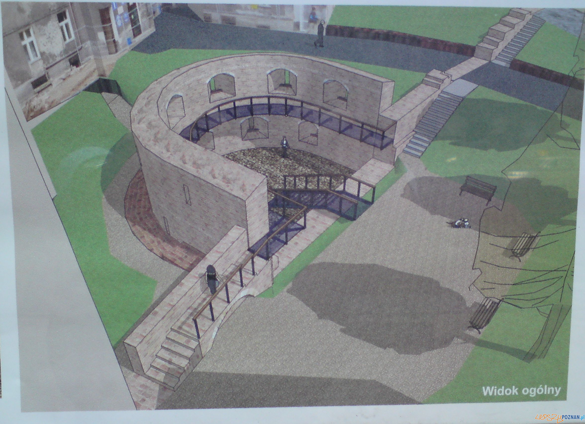 Baszta Armatnia na terenie dawnego szpitala przy Szkolnej Foto: Baszta Armatnia na terenie dawnego szpitala przy Szkolnej Foto: