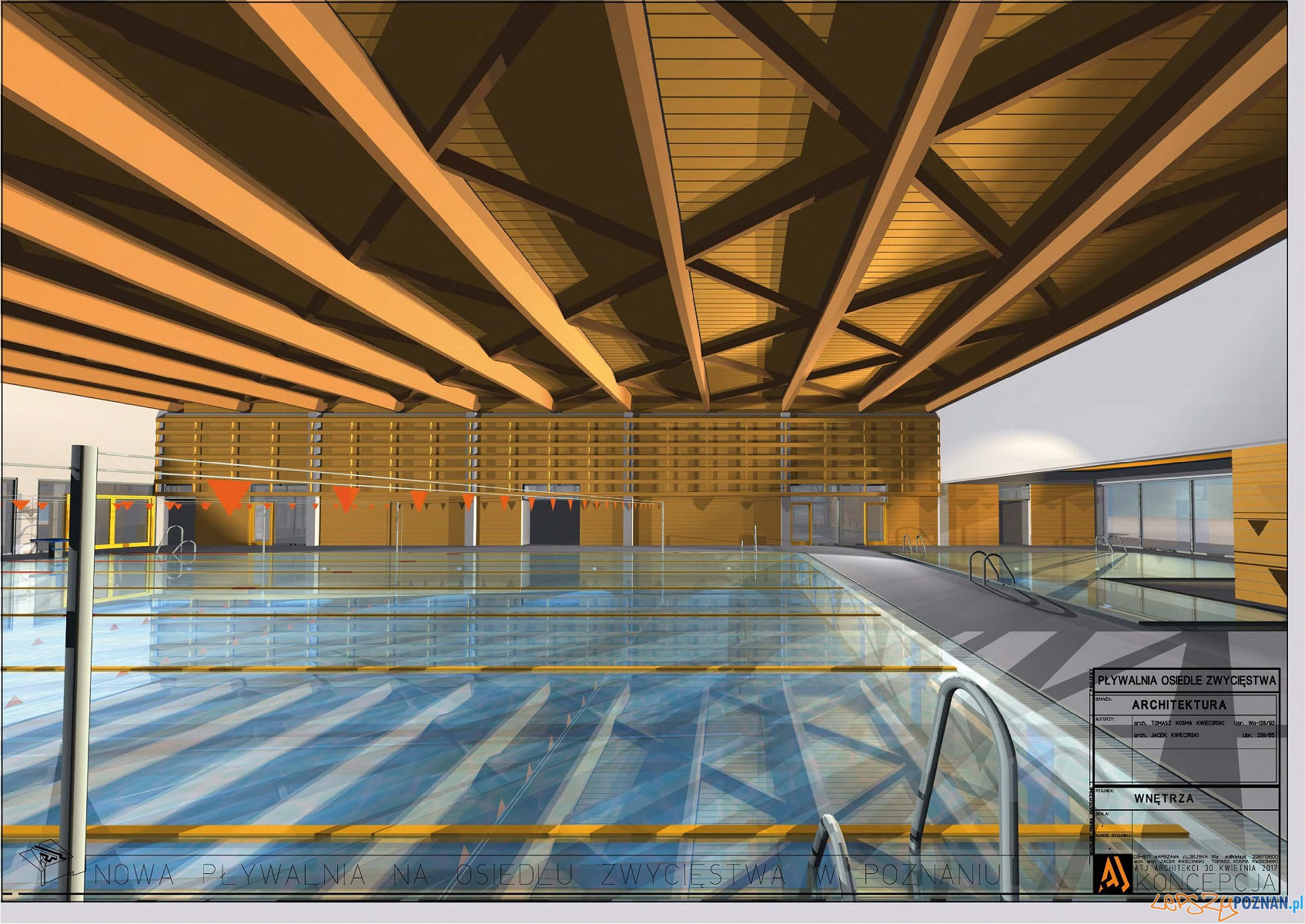 Nowa pływalnia na osiedlu Zwycięstwa - wizualizacja Foto: materiały prasowe Nowa pływalnia na osiedlu Zwycięstwa - wizualizacja Foto: materiały prasowe