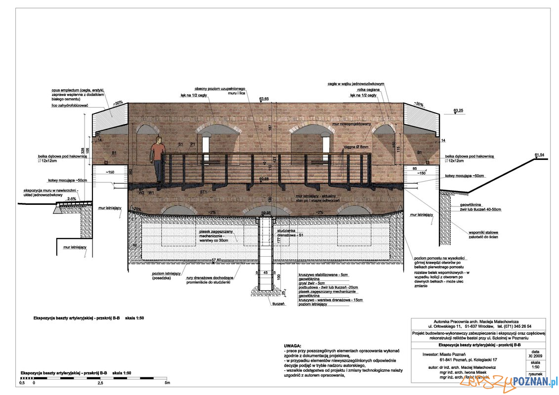Wizualizacja rewitalizacji Baszty Armatniej, materiały pracowni P. Małachowicza Foto: Pracownia P. Małachowicza Wizualizacja rewitalizacji Baszty Armatniej, materiały pracowni P. Małachowicza Foto: Pracownia P. Małachowicza