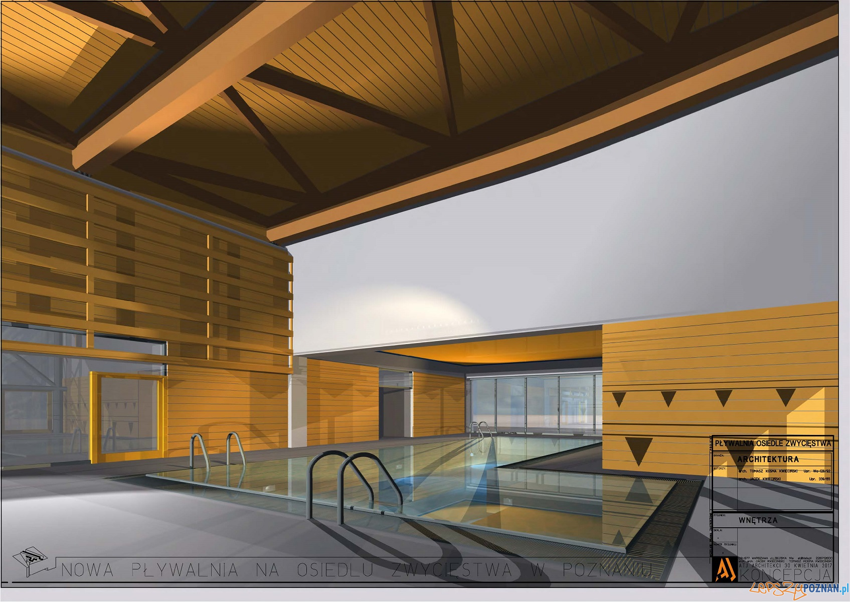 Nowa pływalnia na osiedlu Zwycięstwa - wizualizacja Foto: materiały prasowe Nowa pływalnia na osiedlu Zwycięstwa - wizualizacja Foto: materiały prasowe