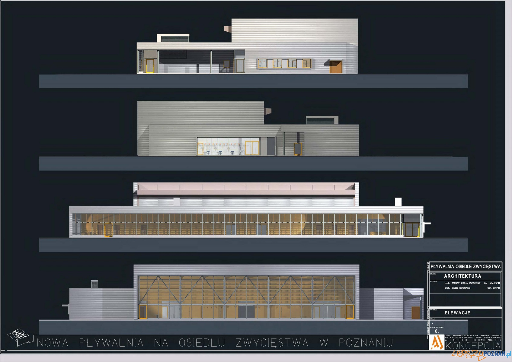 Nowa pływalnia na osiedlu Zwycięstwa - wizualizacja Foto: materiały prasowe Nowa pływalnia na osiedlu Zwycięstwa - wizualizacja Foto: materiały prasowe