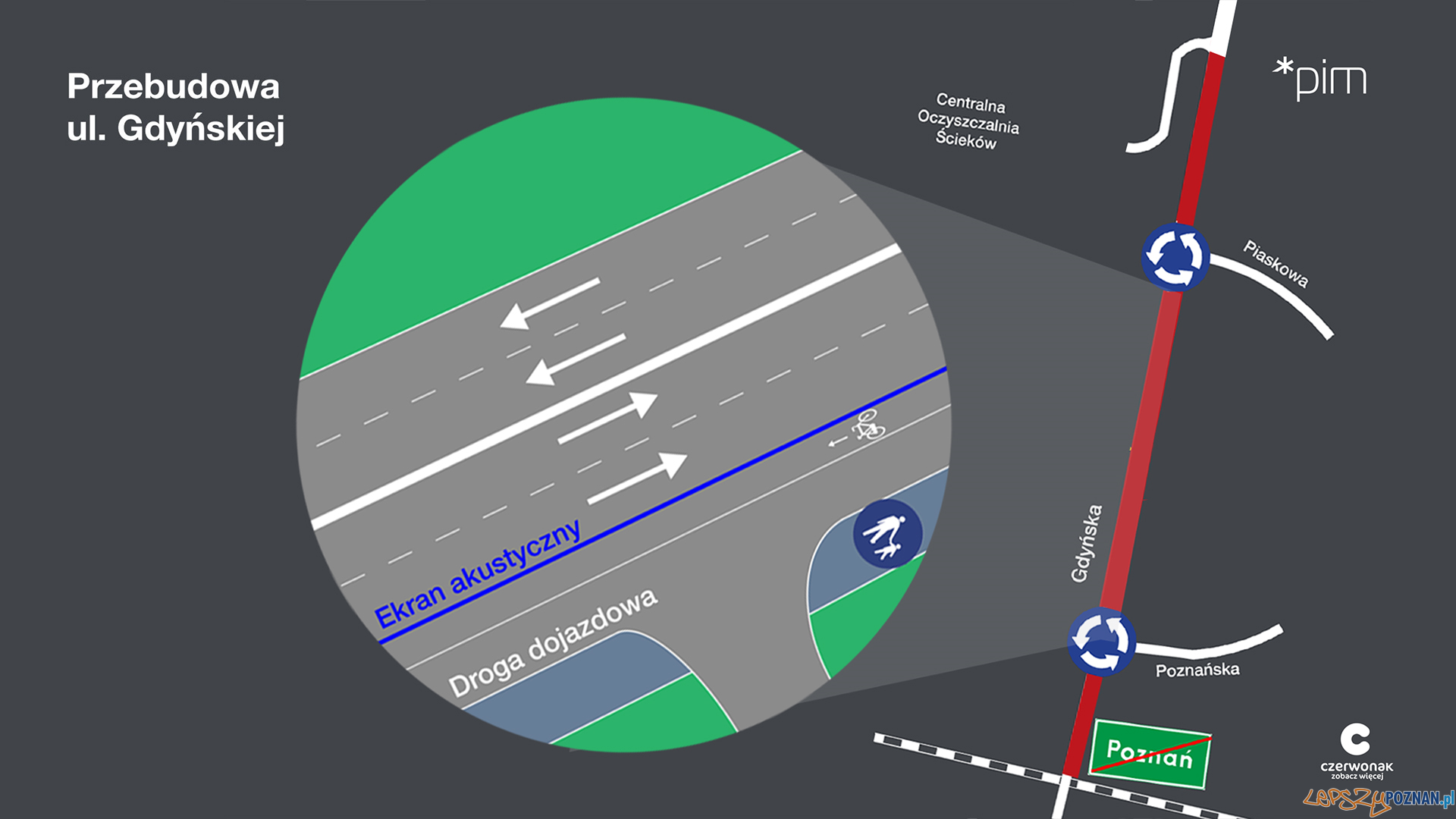 przebudowa Gdyńskiej Foto: materiały prasowe / PIM przebudowa Gdyńskiej Foto: materiały prasowe / PIM