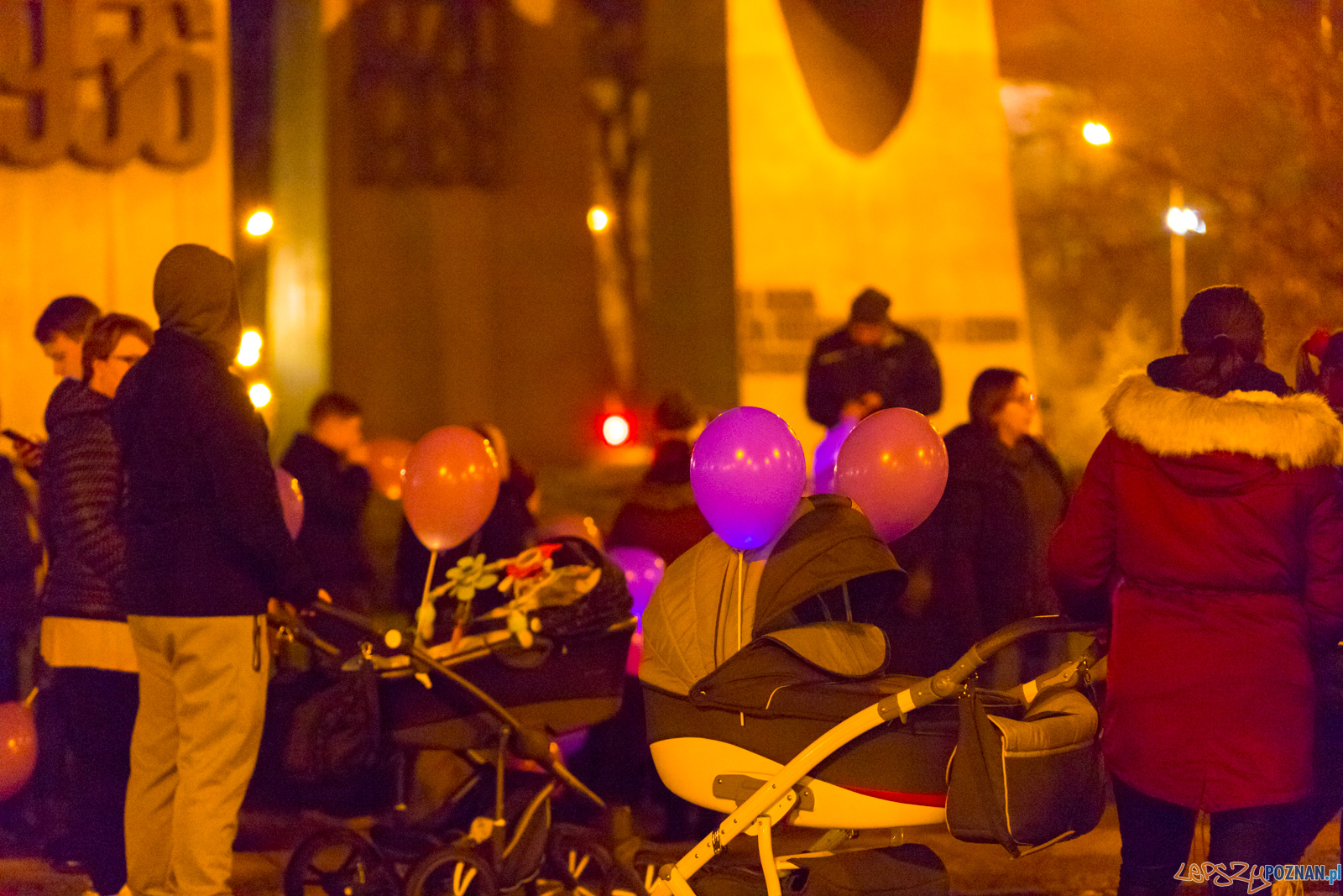 Spacer dla Wcześniaka - fioletowe światełko do nieba Foto: lepszyPOZNAN.pl/Piotr Rychter Spacer dla Wcześniaka - fioletowe światełko do nieba Foto: lepszyPOZNAN.pl/Piotr Rychter