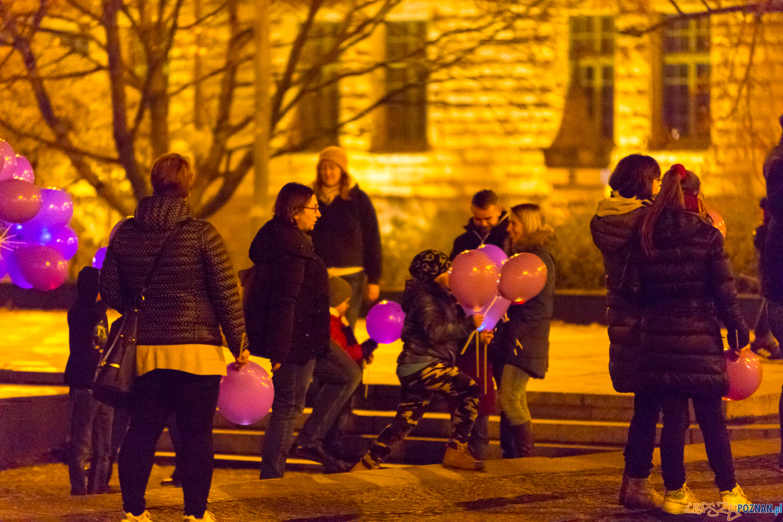 Spacer dla Wcześniaka - fioletowe światełko do nieba Foto: lepszyPOZNAN.pl/Piotr Rychter Spacer dla Wcześniaka - fioletowe światełko do nieba Foto: lepszyPOZNAN.pl/Piotr Rychter