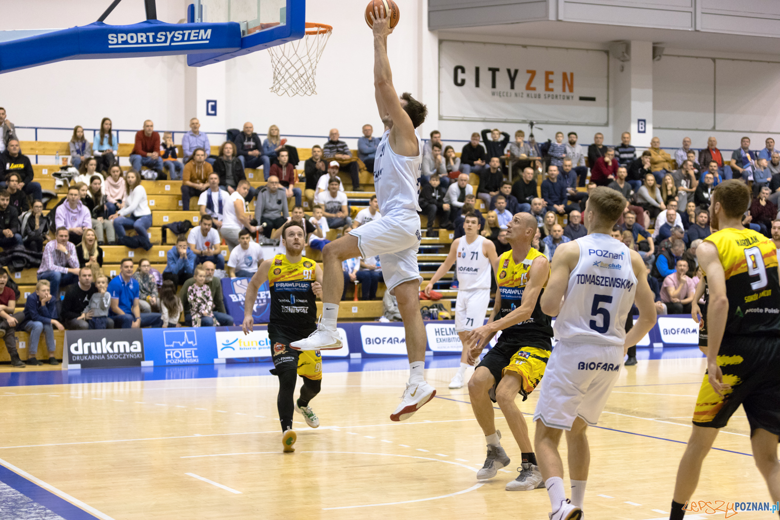 Biofarm Basket Poznań - Rawlplug Sokół Łańcut Foto: lepszyPOZNAN.pl/Piotr Rychter Biofarm Basket Poznań - Rawlplug Sokół Łańcut Foto: lepszyPOZNAN.pl/Piotr Rychter