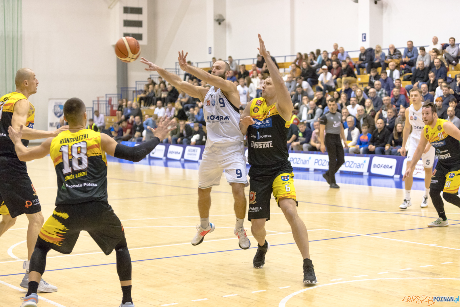 Biofarm Basket Poznań - Rawlplug Sokół Łańcut Foto: lepszyPOZNAN.pl/Piotr Rychter Biofarm Basket Poznań - Rawlplug Sokół Łańcut Foto: lepszyPOZNAN.pl/Piotr Rychter