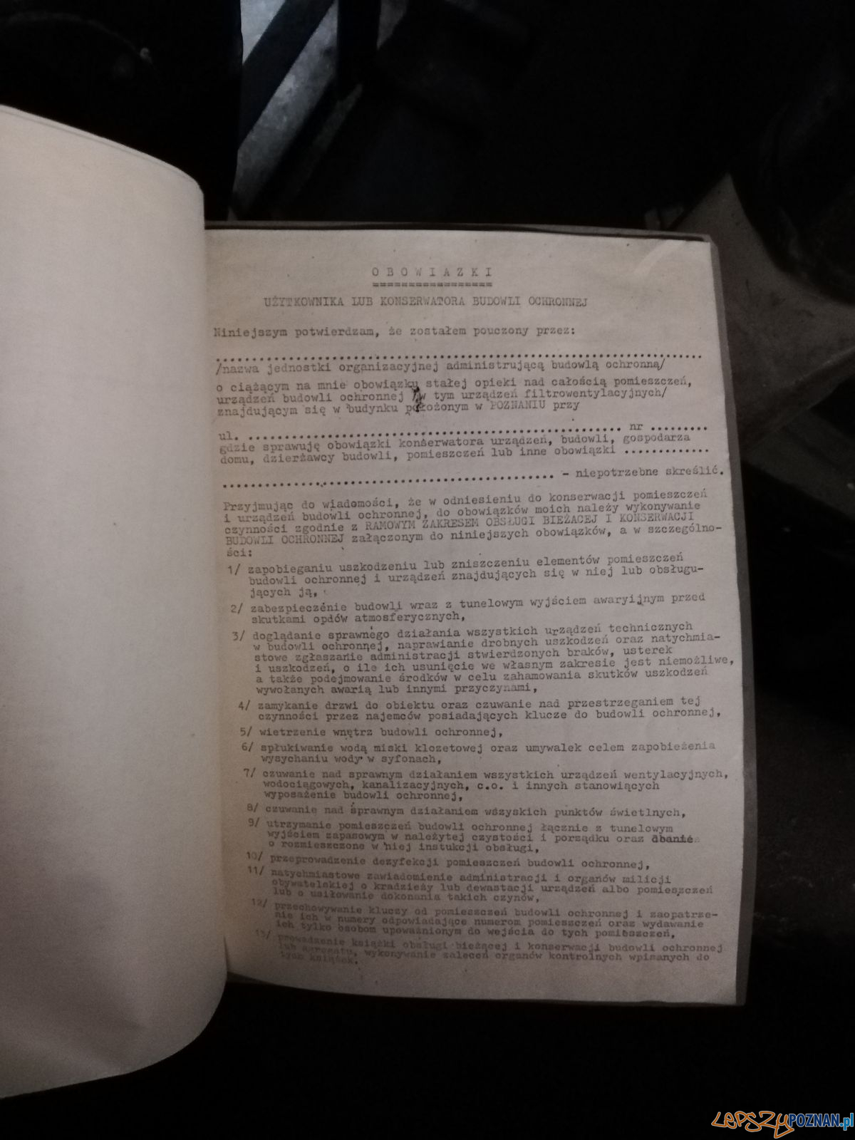 Schron Chwaliszewo Foto: Tomasz Dworek Schron Chwaliszewo Foto: Tomasz Dworek