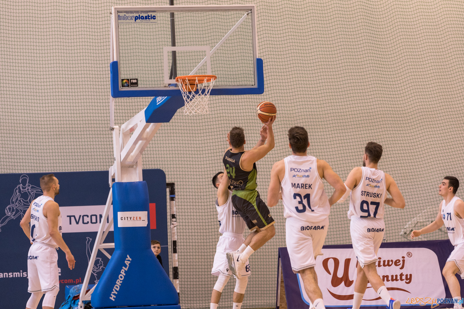 Miasto Szkła Krosno - Biofarm Basket Poznań 65:74 - Poznań 8. Foto: LepszyPOZNAN.pl / Paweł Rychter Miasto Szkła Krosno - Biofarm Basket Poznań 65:74 - Poznań 8. Foto: LepszyPOZNAN.pl / Paweł Rychter