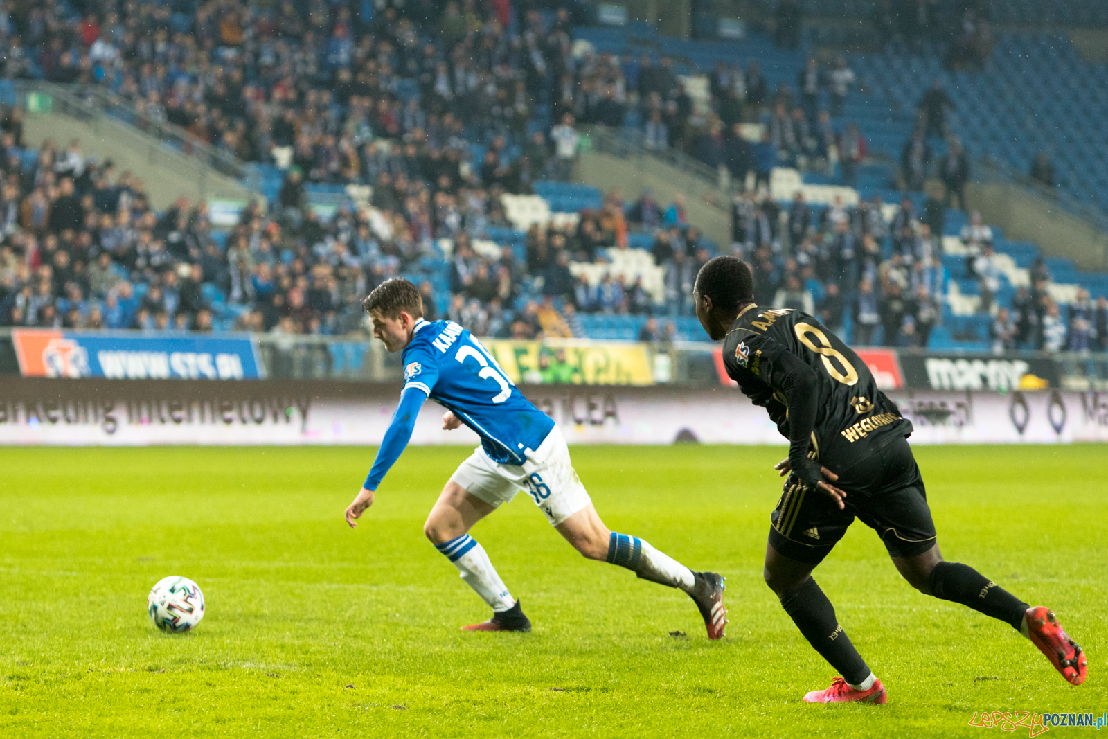 KKS Lech Poznań - Górni Zabrze (Jakub Kamiński, Alasana Manne Foto: lepszyPOZNAN.pl/Piotr Rychter KKS Lech Poznań - Górni Zabrze (Jakub Kamiński, Alasana Manne Foto: lepszyPOZNAN.pl/Piotr Rychter
