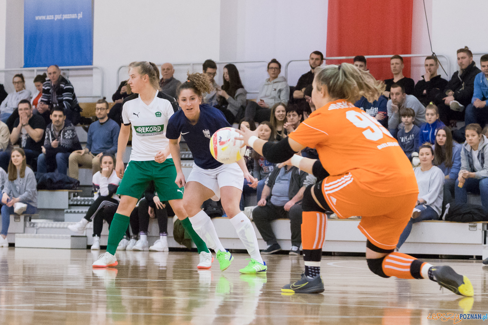 AZS UAM POZNAŃ Futsal Kobiet - BTS Rekord Foto: lepszyPOZNAN.pl/Piotr Rychter AZS UAM POZNAŃ Futsal Kobiet - BTS Rekord Foto: lepszyPOZNAN.pl/Piotr Rychter