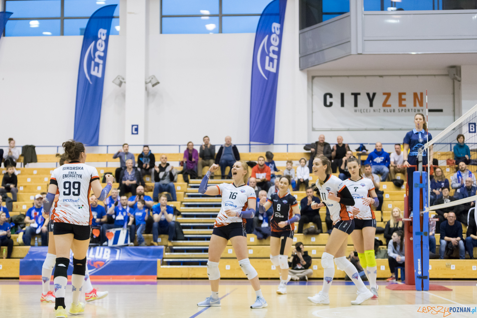Enea Energetyk Poznań - AZS Politechnika Śląskia Gliwice Foto: lepszyPOZNAN.pl/Piotr Rychter Enea Energetyk Poznań - AZS Politechnika Śląskia Gliwice Foto: lepszyPOZNAN.pl/Piotr Rychter